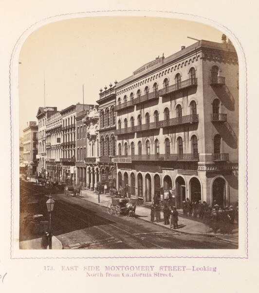 Thomas Houseworth, East Side Montgomery Street