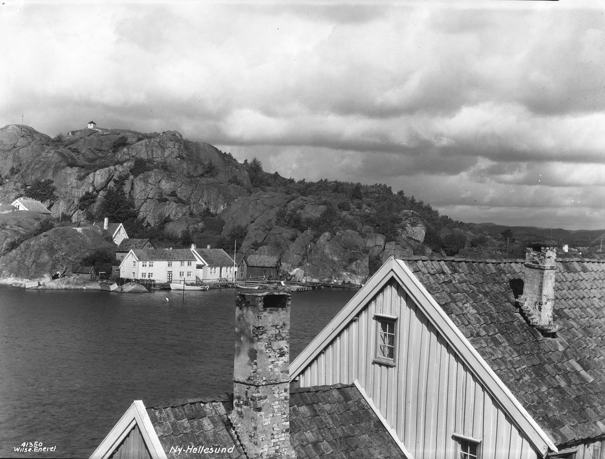 Anders Beer Wilse, Prot: Ny Hellesund huse
