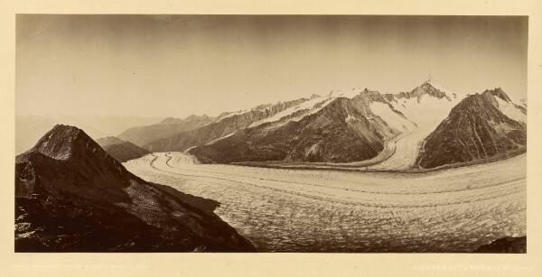 Adolphe Braun, [Snowy mountain pass]