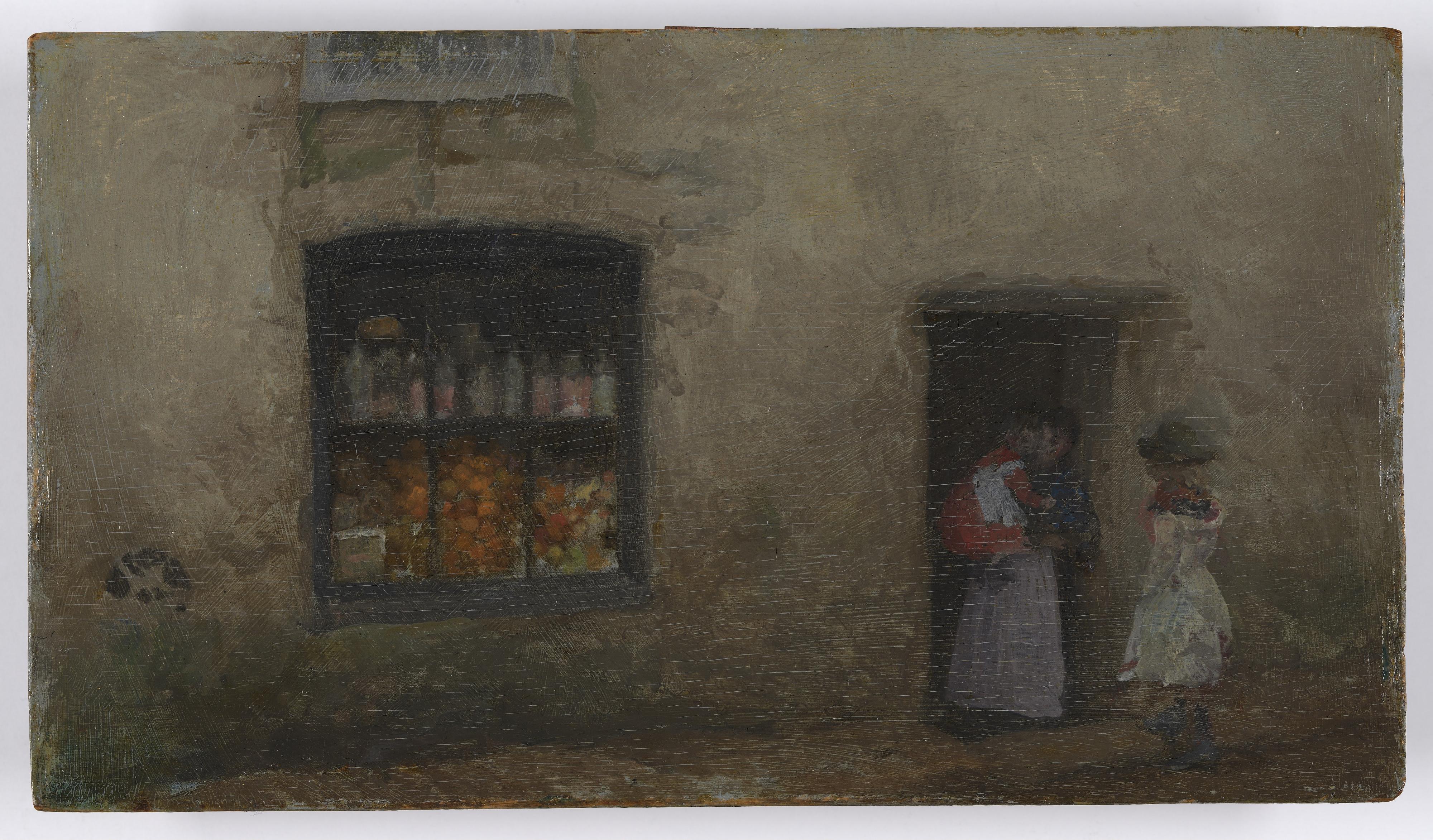 James McNeill Whistler, An Orange Note: Sweet Shop