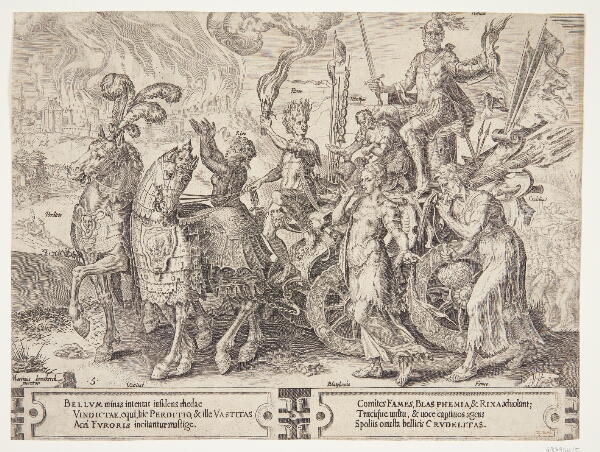 Cornelis Cort, Krigens triumf