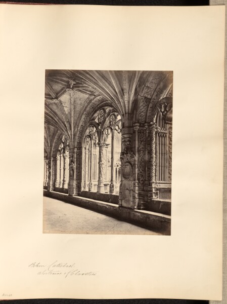 Francis Frith, Belem Cathedral, Interior of Cloisters
