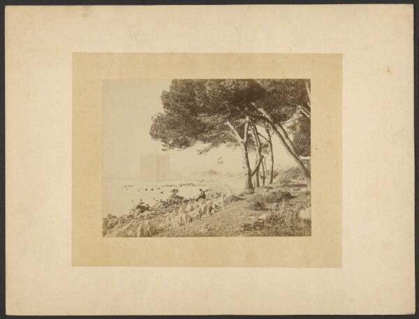 Unknown, [View of Lérins Abbey, seen from Cannes]