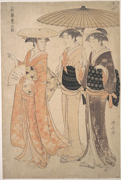 Torii Kiyonaga, The Promenade