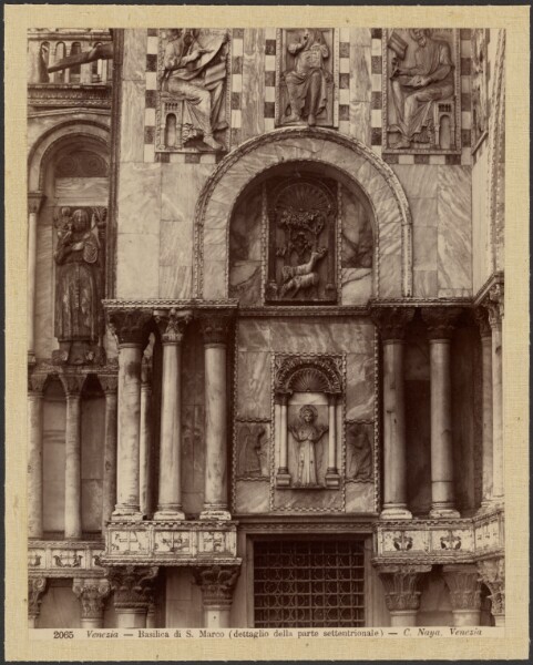 Carlo Naya, St. Mark's Basilica - Detail of the Northern Section