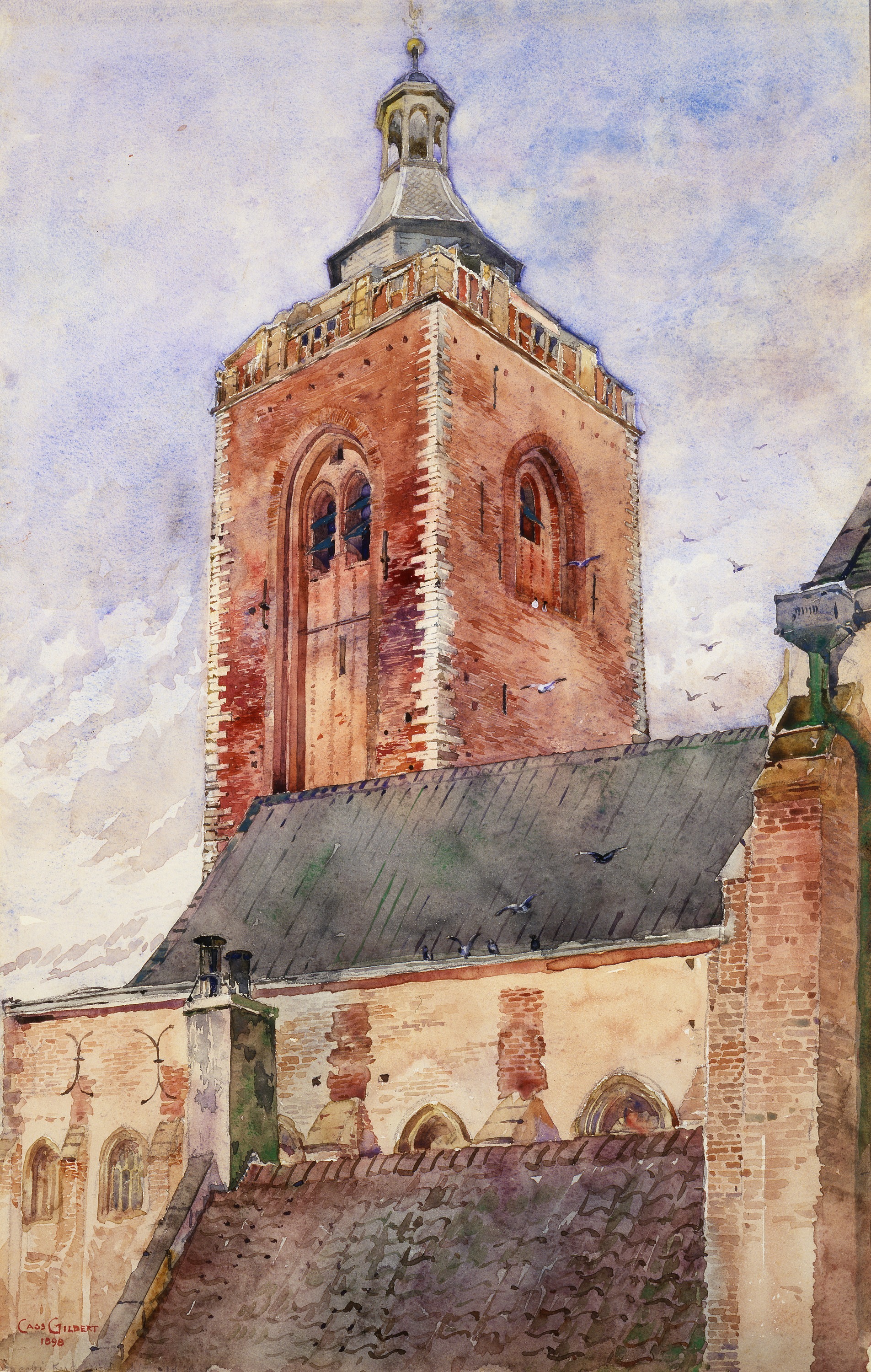 Cass Gilbert, St. Martin's Church, Utrecht, Holland