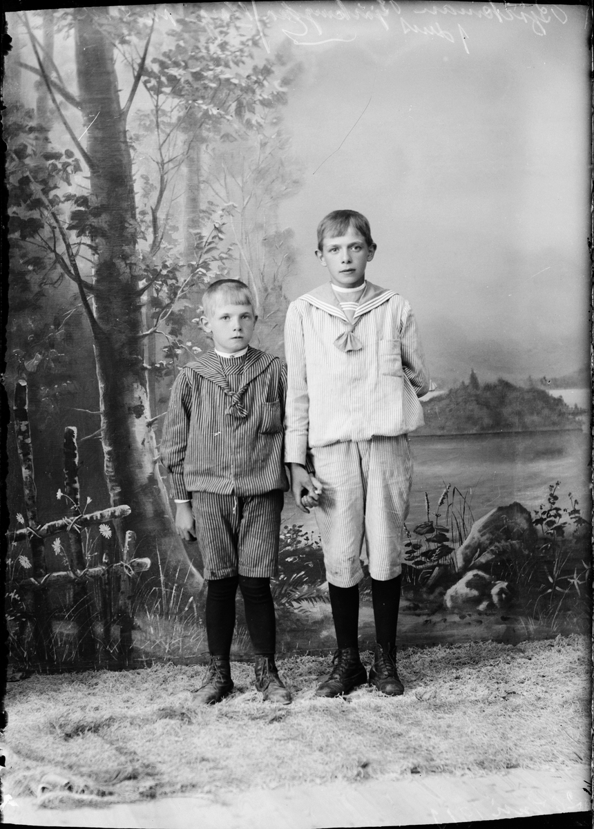 Skötsner-Edhlund, The Boys Björkman from Harg, Uppland 1919