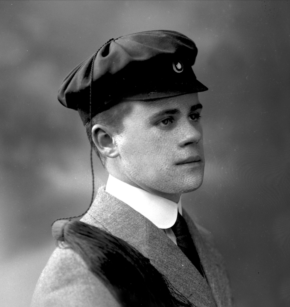 Gustav Borgen, Portrett, student Frantz Meidell.