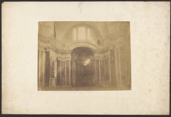 Unknown, [Interno della Chiesa di S. Maria degli Angneli, a Termini]