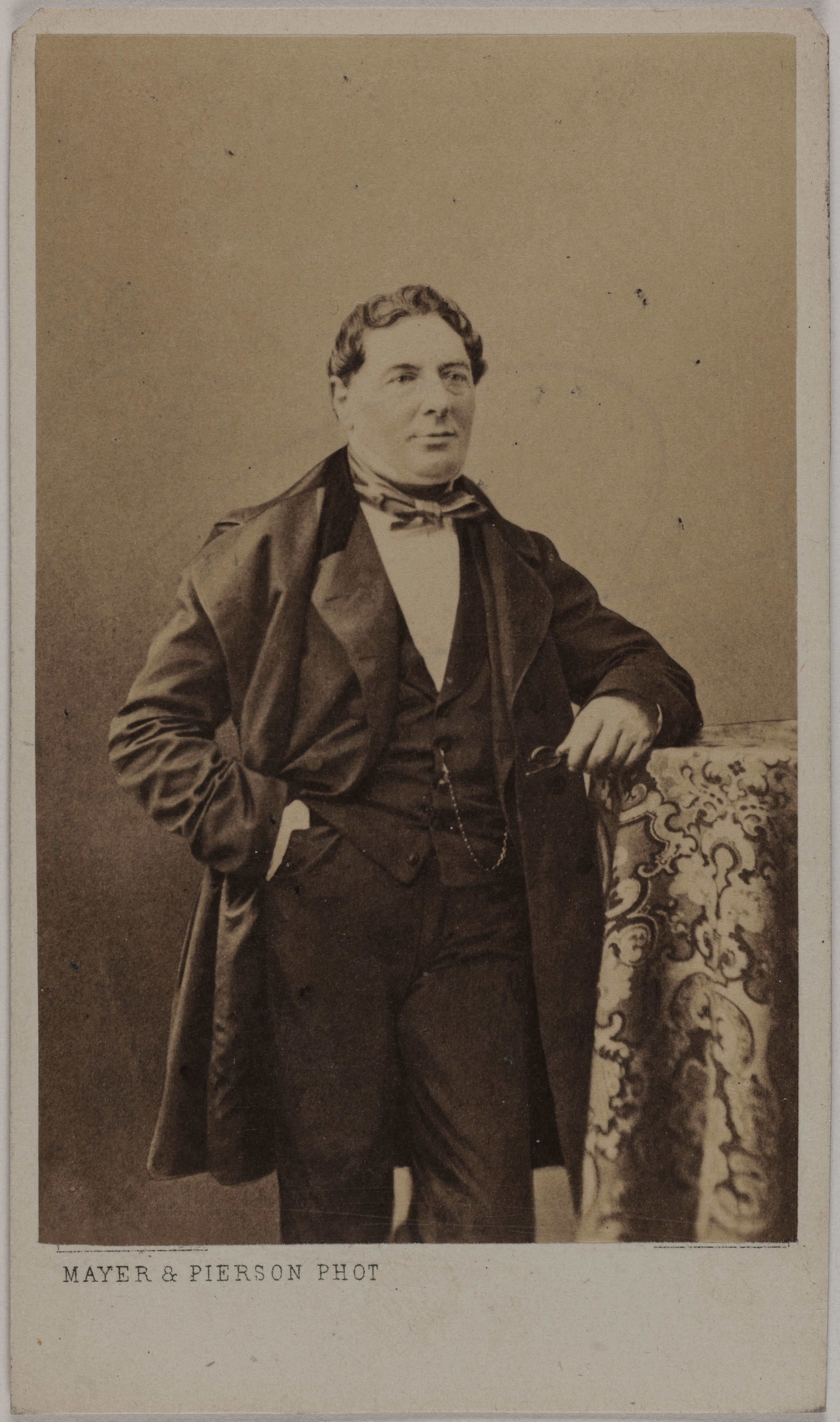 Mayer Frères et Pierson, Portrait d'Etienne Ornal (1794-1872), (comique)