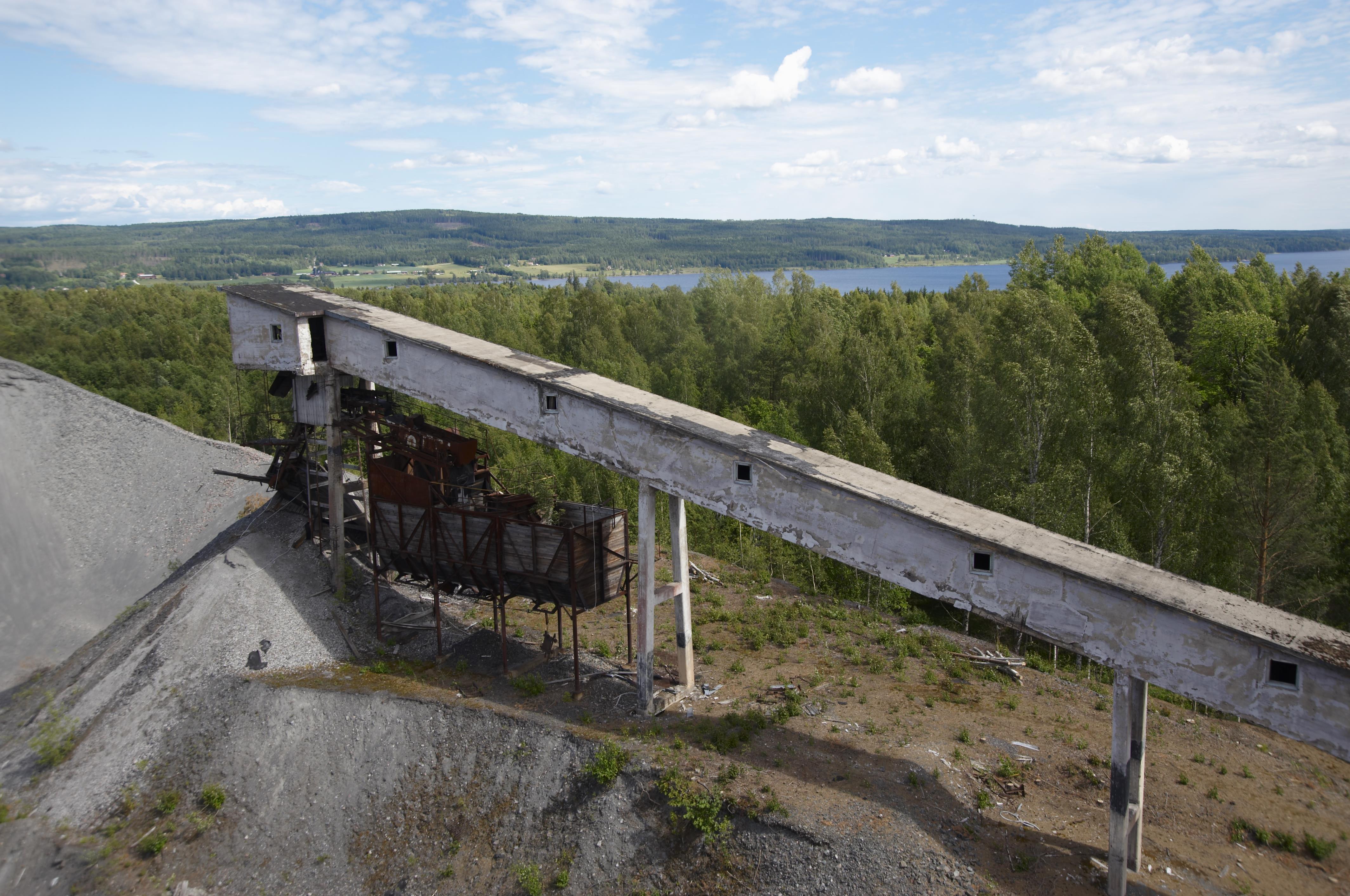 Bengt A Lundberg, Stripa gruva
