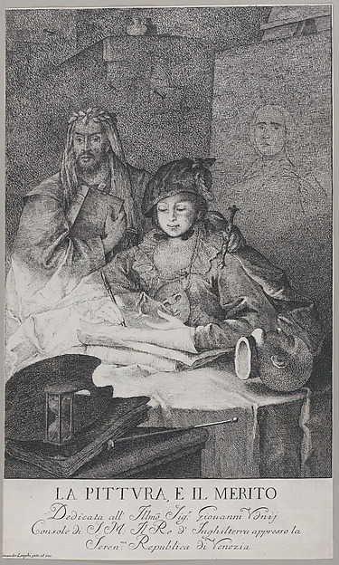 Alessandro Longhi, Painting and Merit