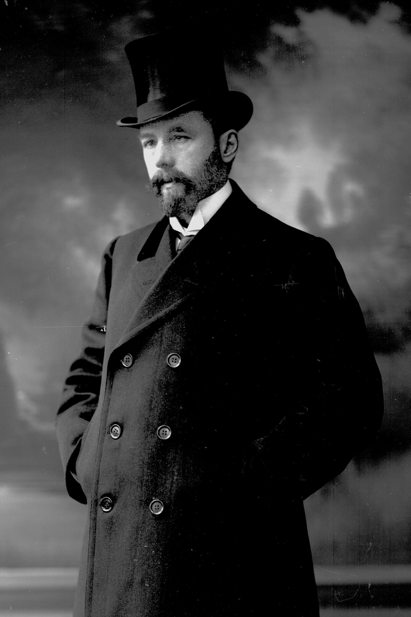 Gustav Borgen, Portrett, forlagsbokhandler William Martin Nygaard (1865-1952).
