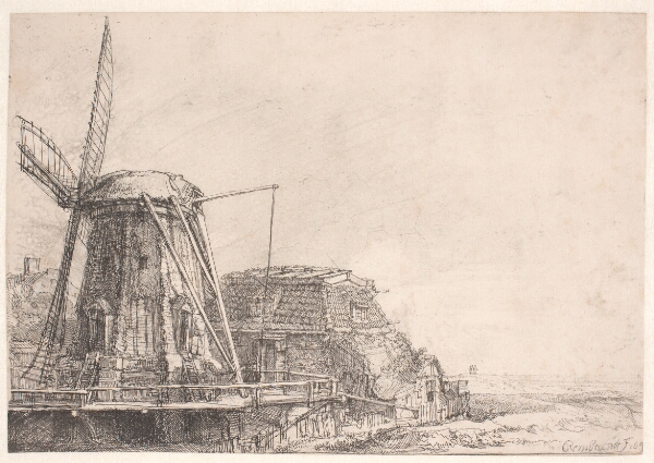 Rembrandt van Rijn, Møllen