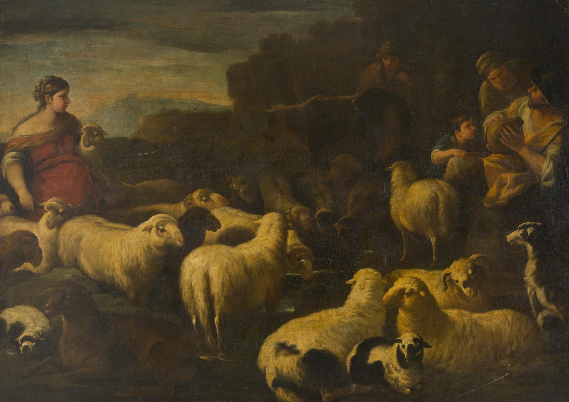 Luca Giordano, Flock of Sheep