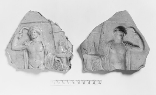 Unknown, Fragmentary Mold of a Youth with a Strigil