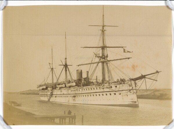 Unknown, [View of a ship]