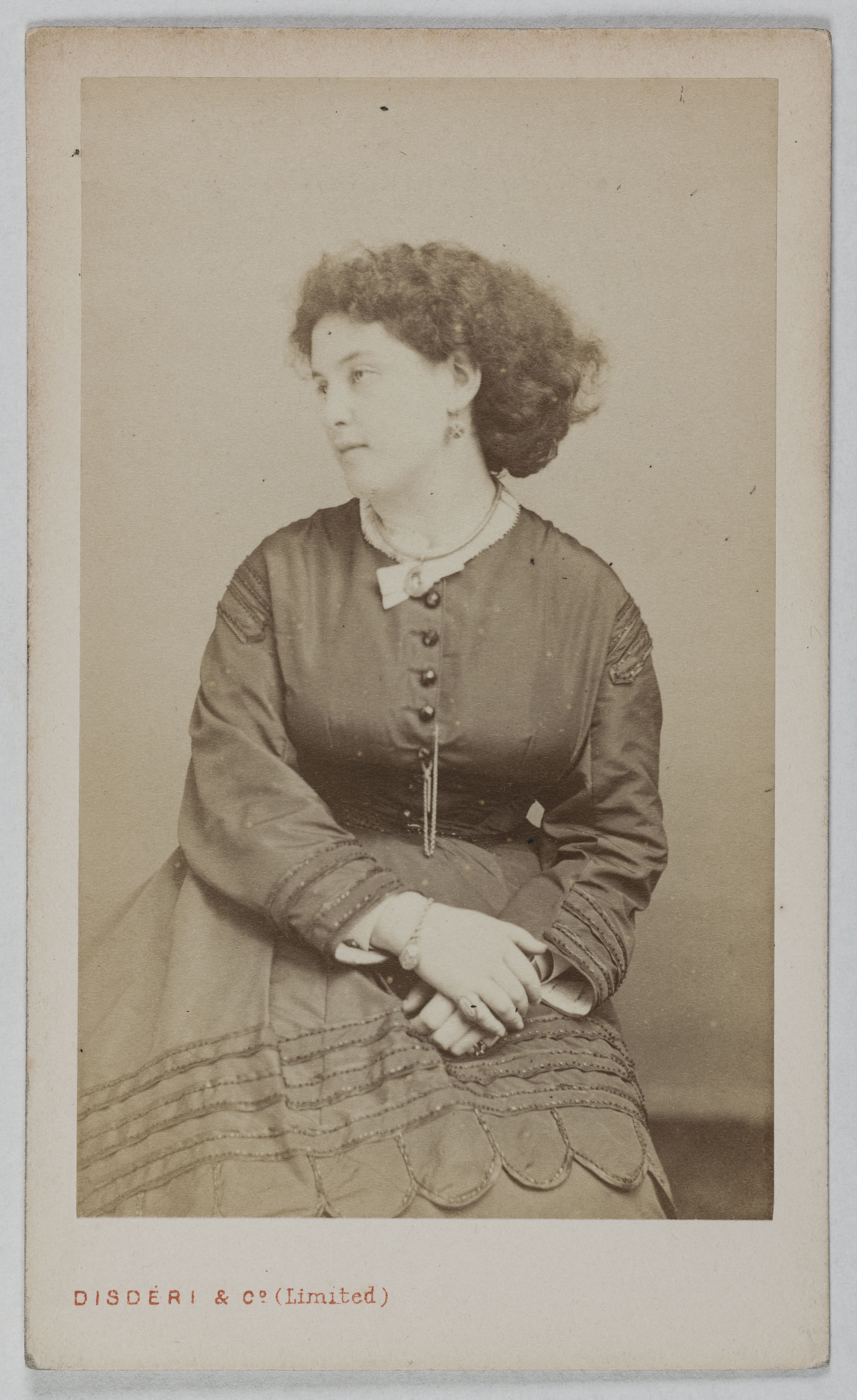 André-Adolphe-Eugène Disdéri, Portrait de Finali, (actrice)