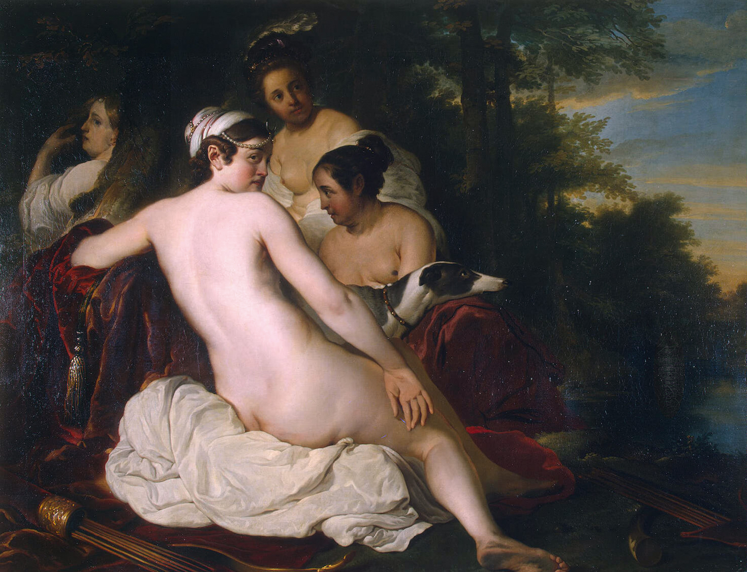 Jacob Adriaensz Backer, Rest of Diana and Her Nymphs