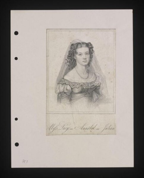 Unknown, Miss Lacy as Annabel in Julian