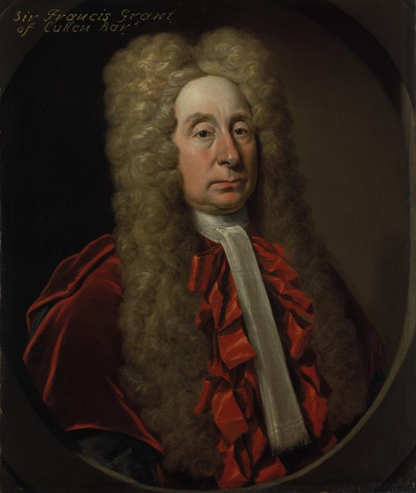 John Smibert, Sir Francis Grant, Lord Cullen, 1658 - 1726. Judge