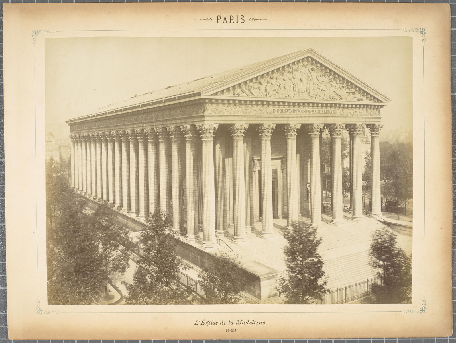 Desconegut, Paris. L'Église de la Madeleine