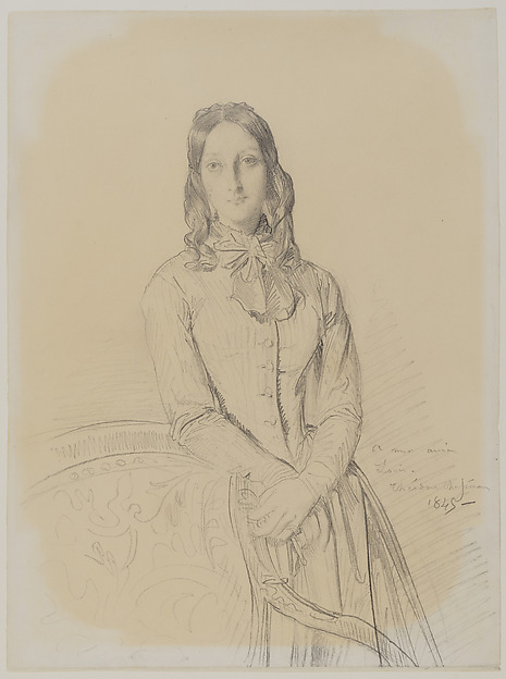 Théodore Chassériau, Portrait of Madame Ravaisson
