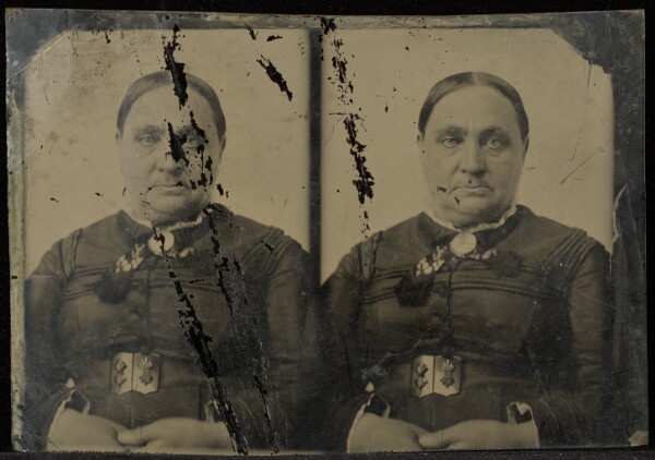 Jacob Byerly, [Double portrait of a matron]