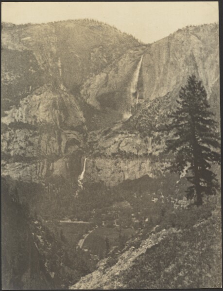 Louis Fleckenstein, Yosemite Falls from Ledge Trail