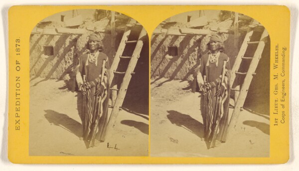 Timothy H. O'Sullivan, War Chief of the Zuni Indians.