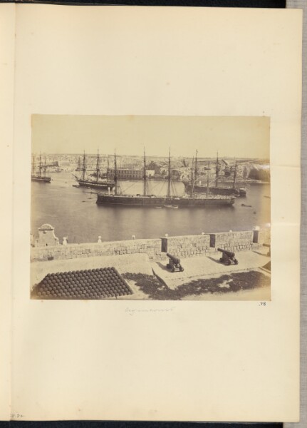 Unknown, [View of Grand Harbour, Malta]