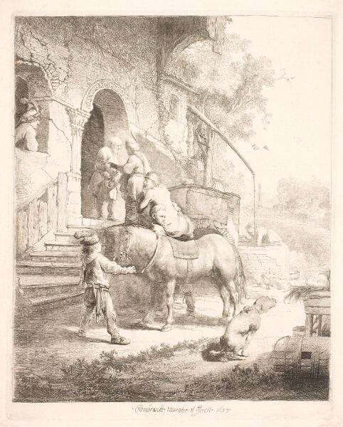 Rembrandt van Rijn, Den barmhjertige samaritaner