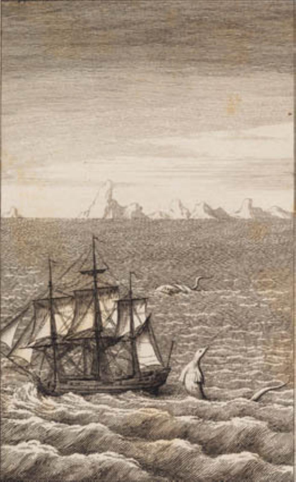 J.F. Clemens, Skibet og sødyret