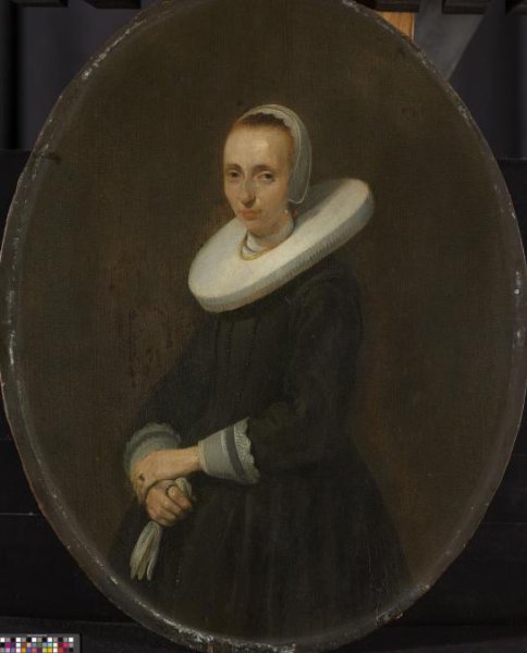 Gerard ter Borch (II), Portrait of Johanna Bardoel (d. after 1667)