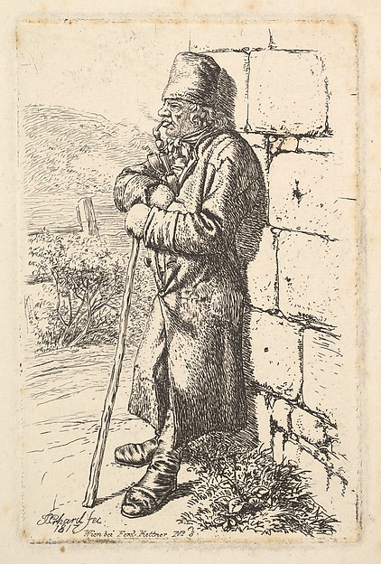 Johann Christoph Erhard, The Tobacco Smoker