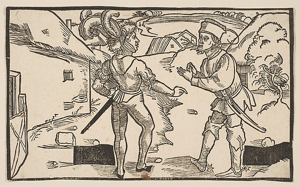 Albrecht Dürer, Heauton Timouroumenos, from "The Comedies of Terence", 19th century reprint