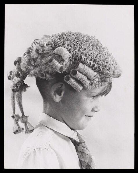 Jarvis, Don, Portrait of a Boy in a Judge's Wig