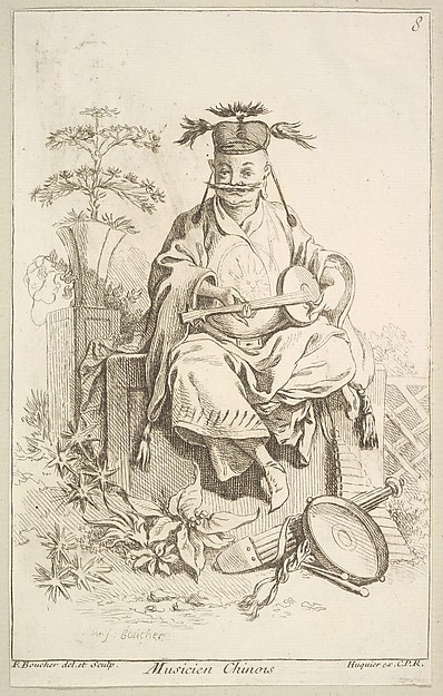 François Boucher, Chinese Musician