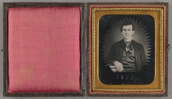 Unknown, [Portrait of a Seated Man]
