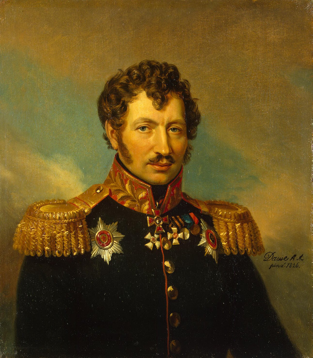 George Dawe, Portrait of Cyprian A. von Kreuz (1778-1850)