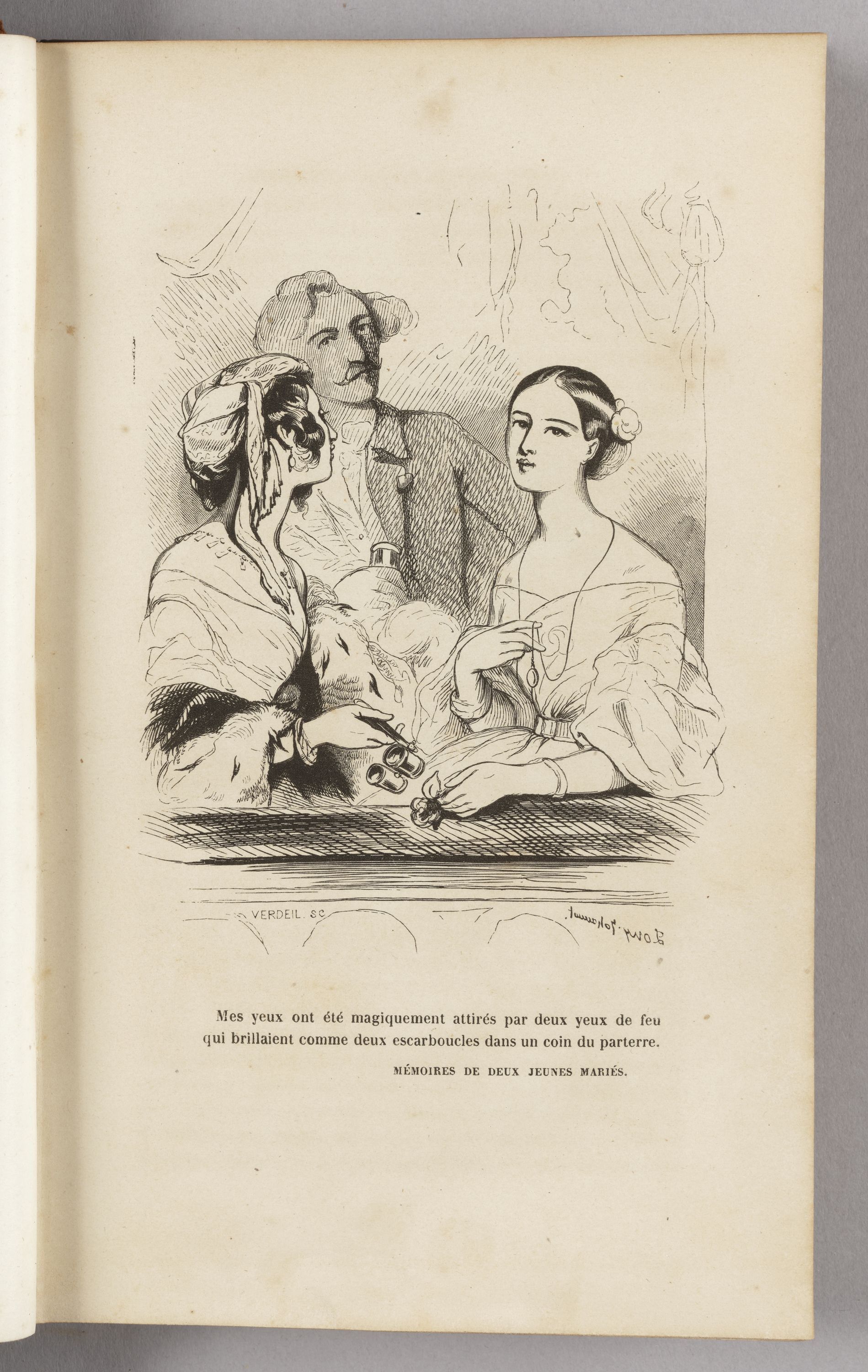 Honoré de Balzac, Louise de Chaulieu au théâtre des Italiens