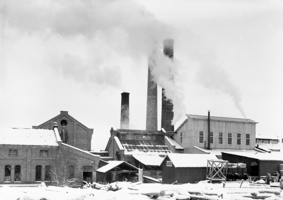 Anno Domkirkeodden, EKSTR: KLEVFOS CELLULOSE & PAPIRFABRIKK A/S, ÅDALSBRUKSe N-55775. Løten.