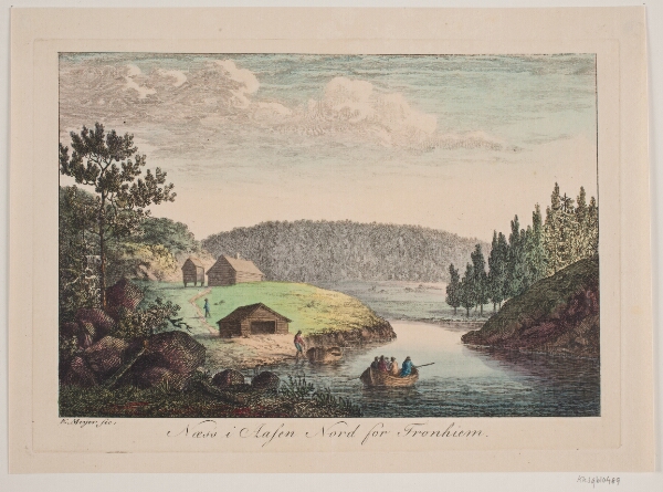 Elias Meyer, Næss i Aasen Nord for Trondheim