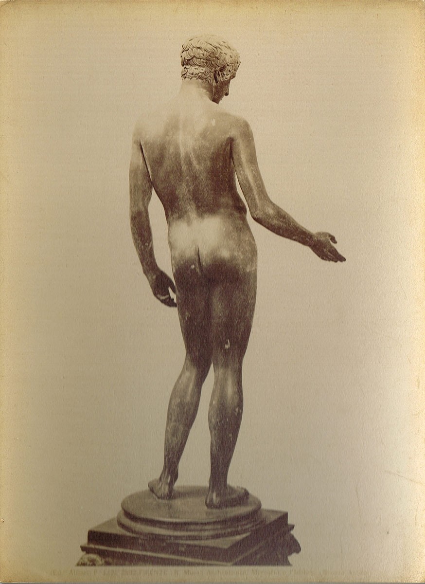 Fratelli Alinari, Der Gott Merkur oder Idolino, Archäologisches Nationalmuseum, Römische Sektion, Florenz