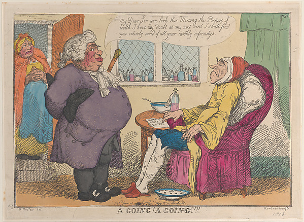 Thomas Rowlandson, A Going! A Going!!!