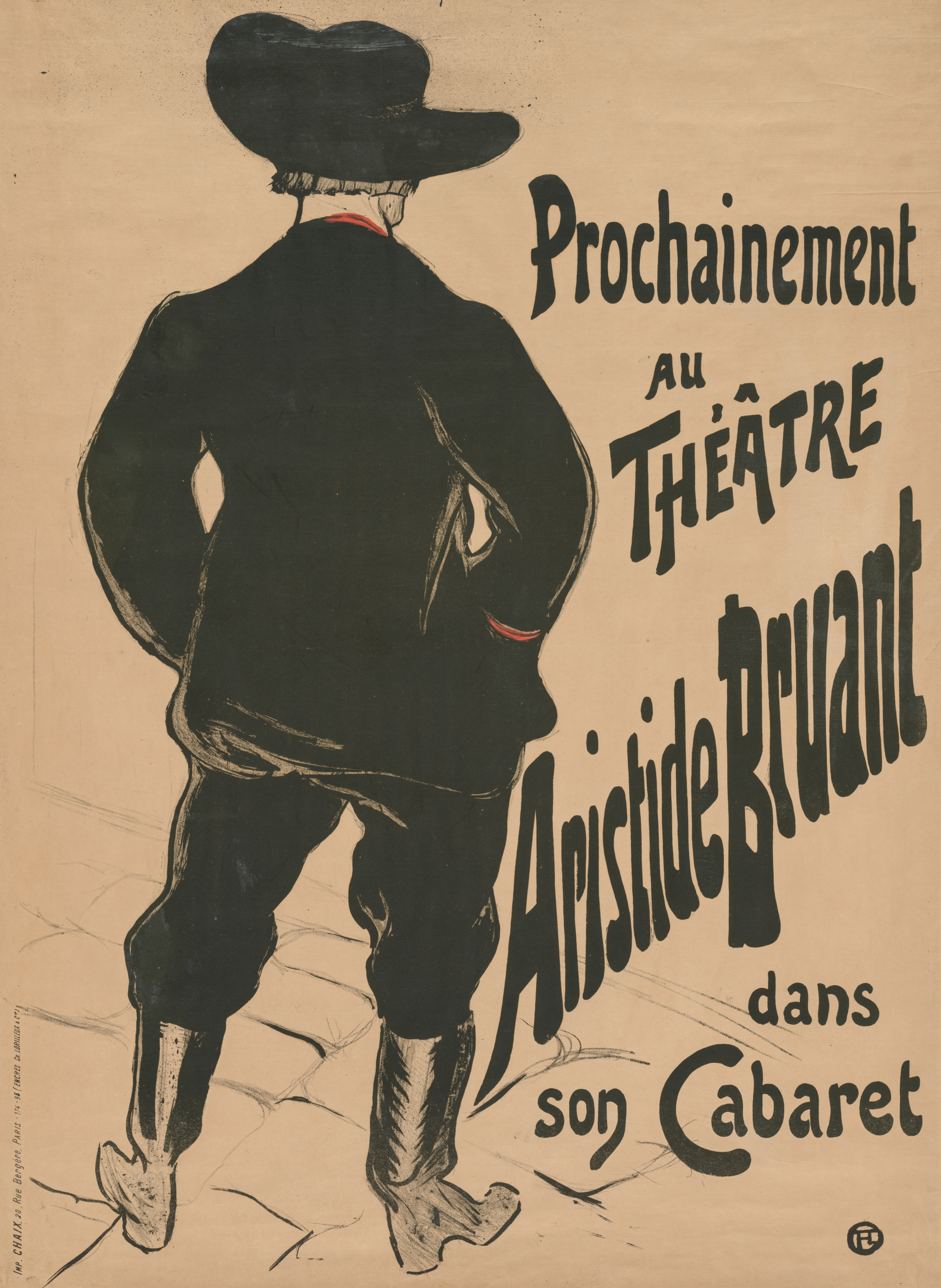 Henri de Toulouse-Lautrec, Bruant au Mirliton