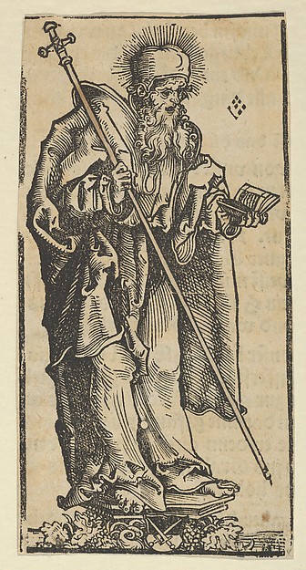 Lucas Cranach the Elder, Silver Statuette of St. Philip, from the "Wittenberg Reliquaries"
