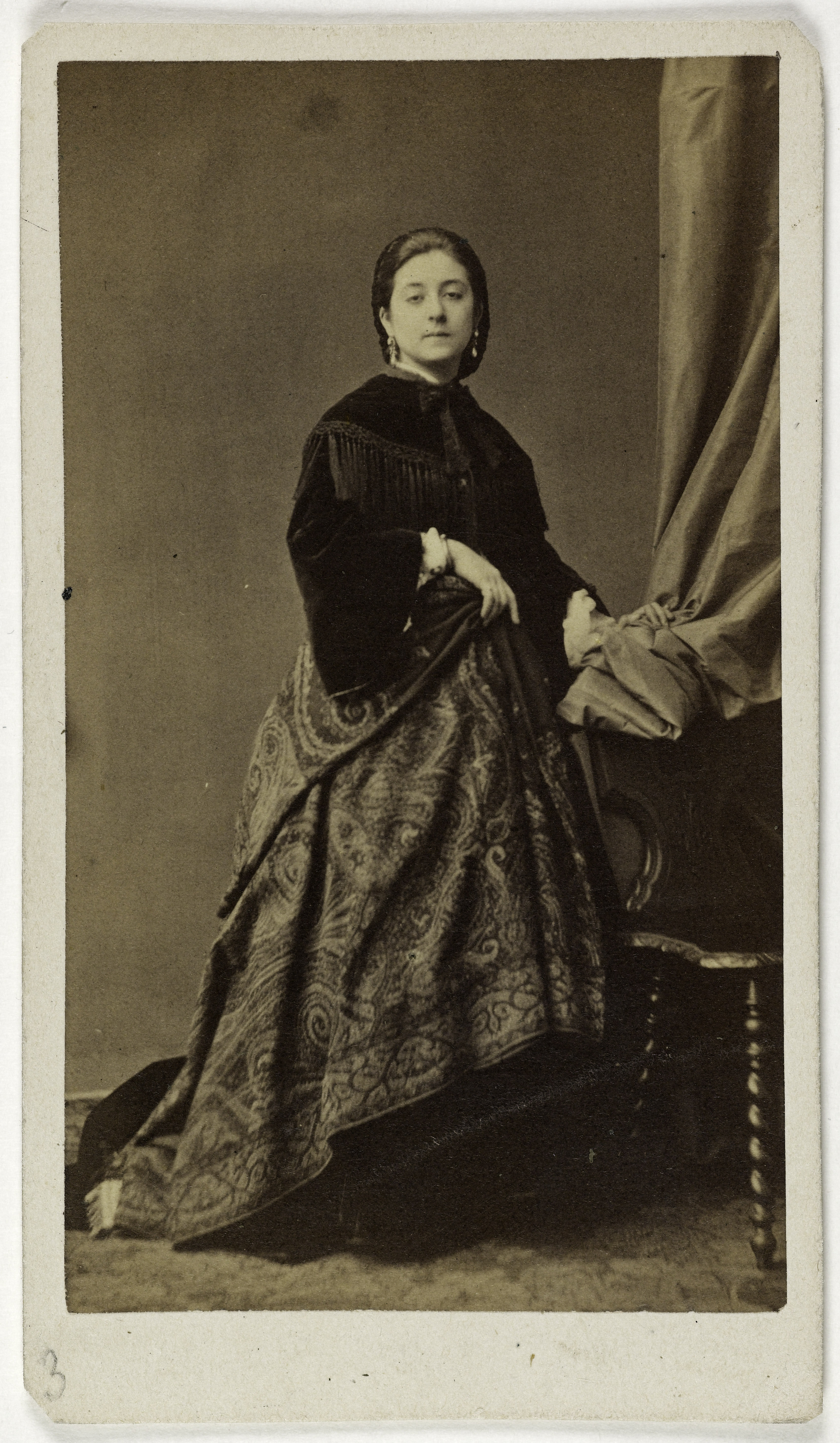 Pierre Petit & Trinquart, Portrait de Leblanc Léonide, (1842-1894), (actrice)