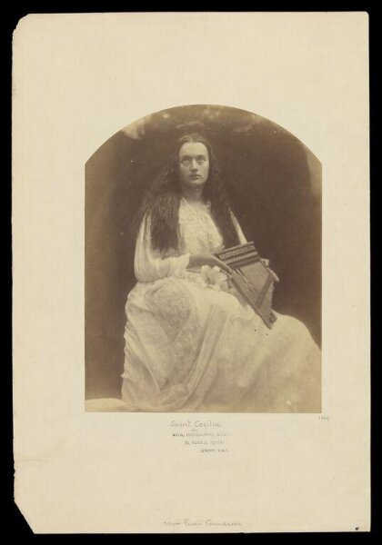 Cameron, Julia Margaret, St. Cecelia