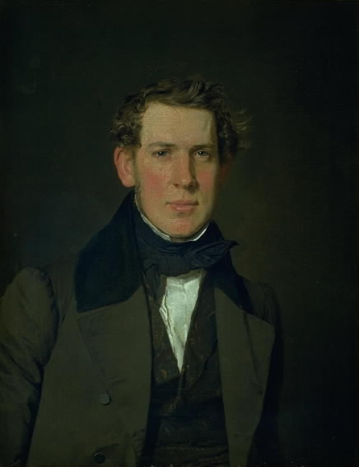 Christen Købke, Portræt af fabrikant Carl Adolf Feilberg